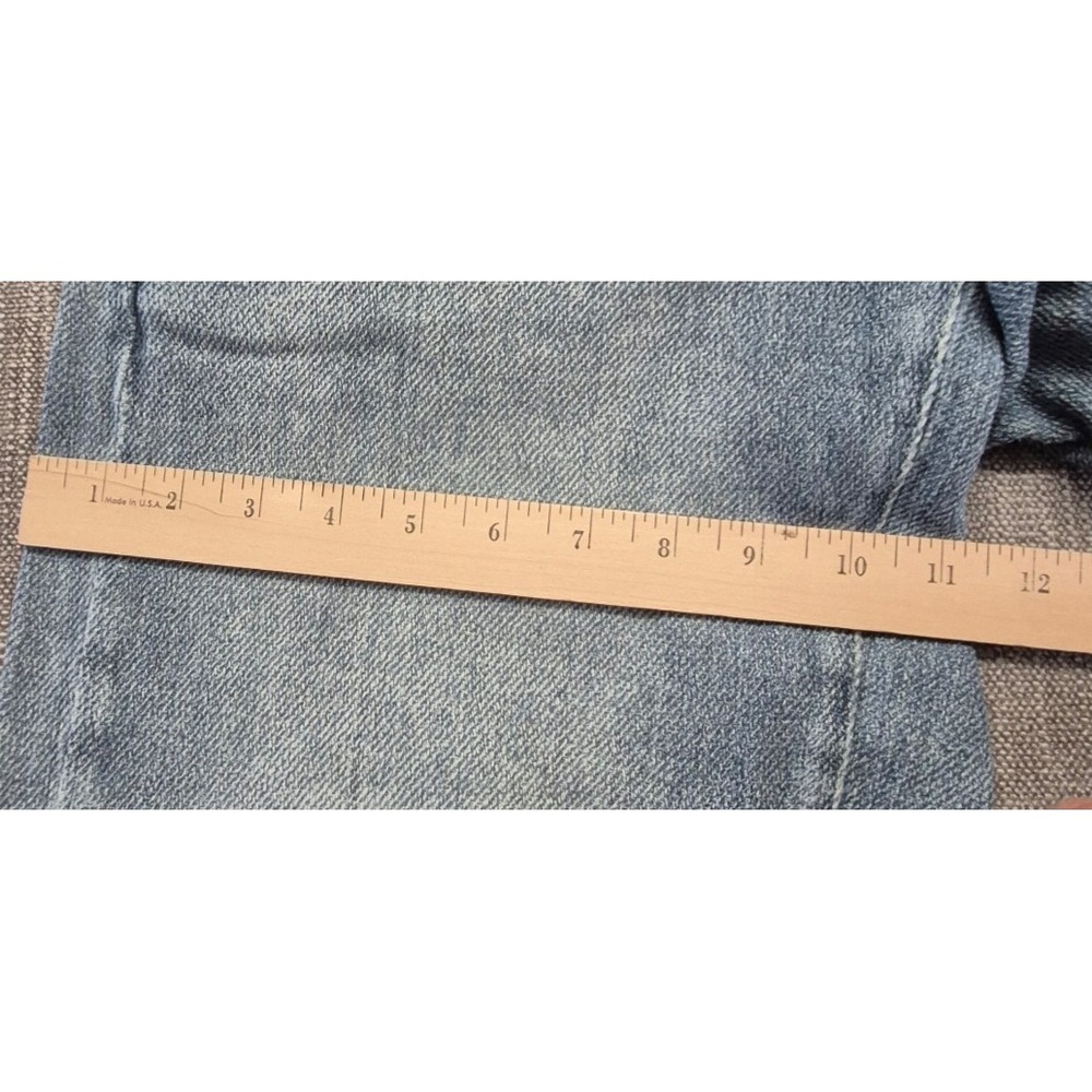 NWOT Free People We the Free Osaka Midrise Barrel Jeans 27 button fly light wash - Picture 3 of 16